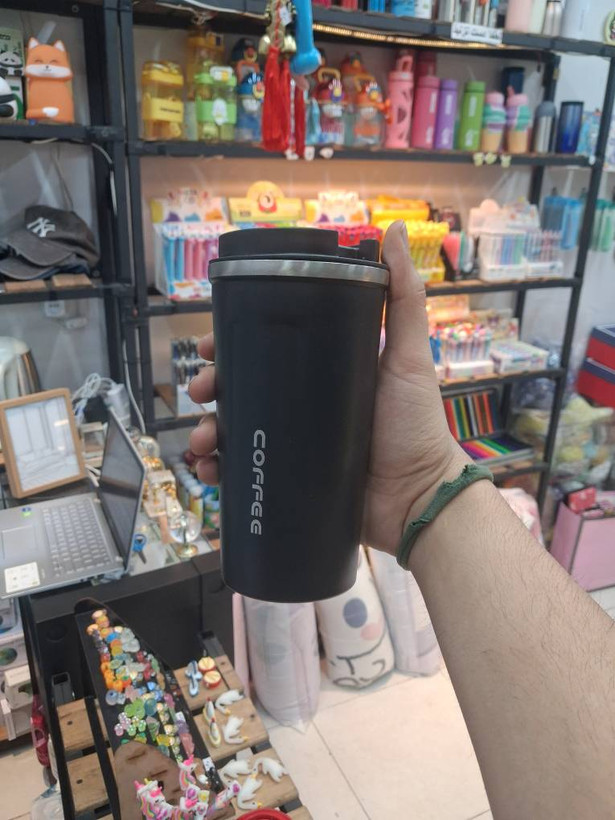 تراول ماگ برند Coffee | آساننوش، وکیوم دوجداره و ضد نشت