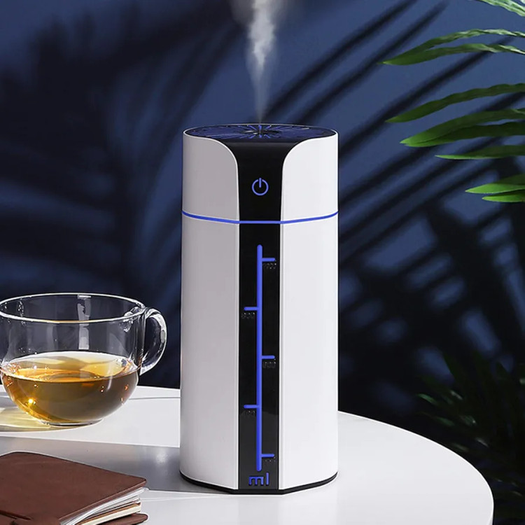 بخور سرد نیمه صنعتی ۱ لیتری با نور RGB | رطوبتساز قدرتمند و دکوراتیو